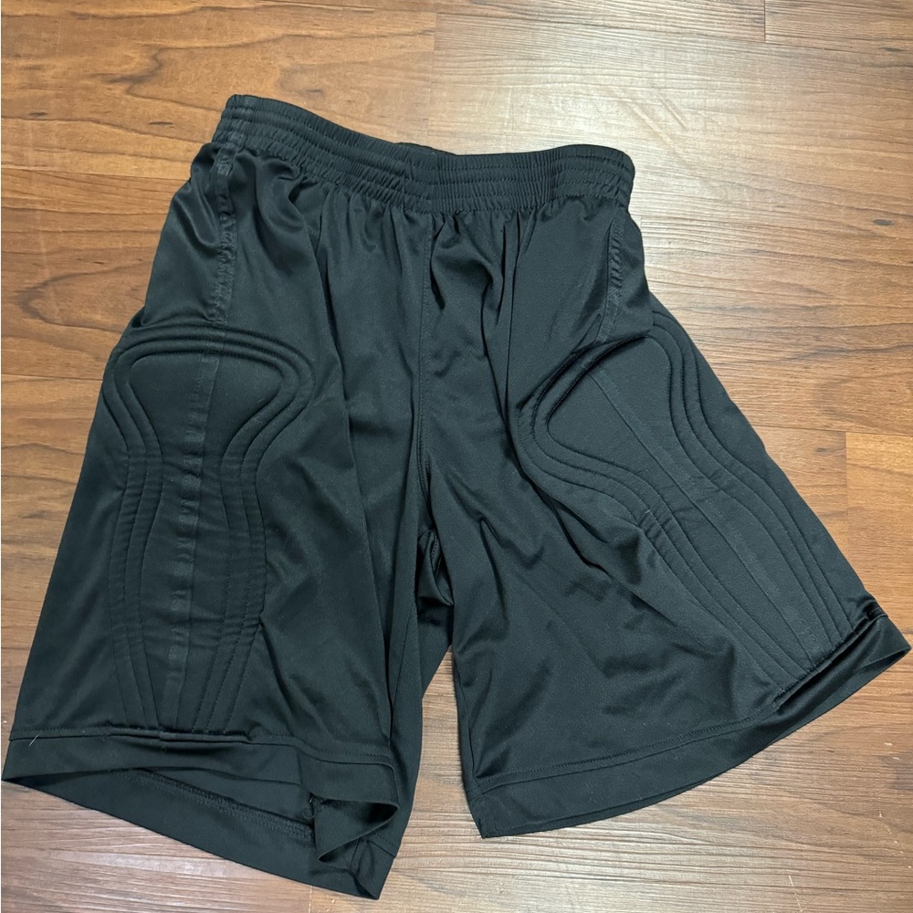 Men's Admiral Padded Black Athletic Shorts
